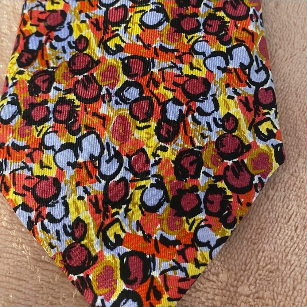 Vibrant Multicolor Tie - Picture 2 of 8